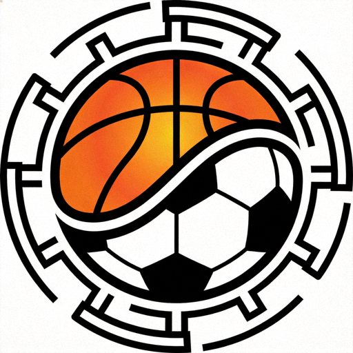 说球帝网站logo，绿色渐变足球图案搭配品牌名称